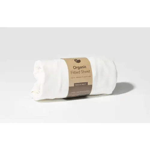 Lotus Bassinet Organic Cotton Fitted Sheet