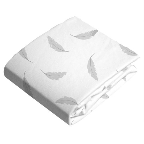 Fitted Crib Sheet Flannel (Print)