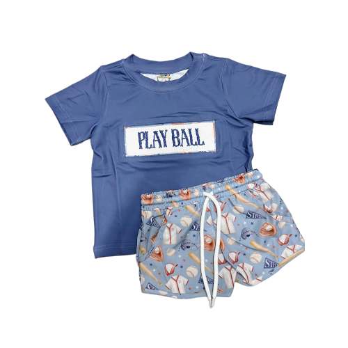 Play Ball Boys Shorts Set – Everleigh Elaine