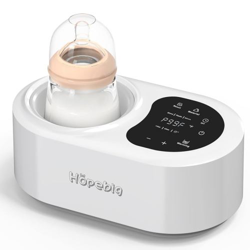 Bottle Warmer Upgraded 7-in-1 Water-Free Bottle Warmer for Breastmilk or Formula Baby Bottle Warmer Milk Warmer with LED Display Accurate Precise Temperature Control and Timer