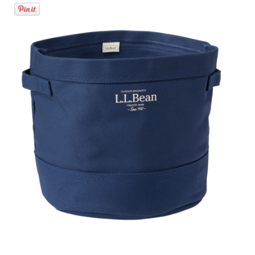 Canvas Storage Cubby Tote | Baskets & Totes at L.L.Bean