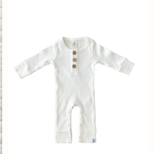 Organic Jumpsuit | Milk