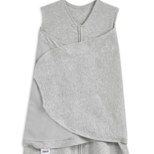 Heather Gray Cotton Swaddle - | HALO