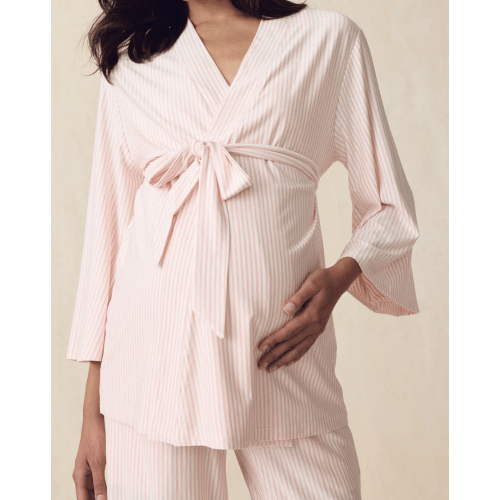 LAKE | Women | DreamModal™ Pajamas | Fog Maternity Kimono Bundle
