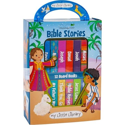 My Little Library: Bible Stories (12 Board Books) Livre relié – Illustré, 15 mars 2020