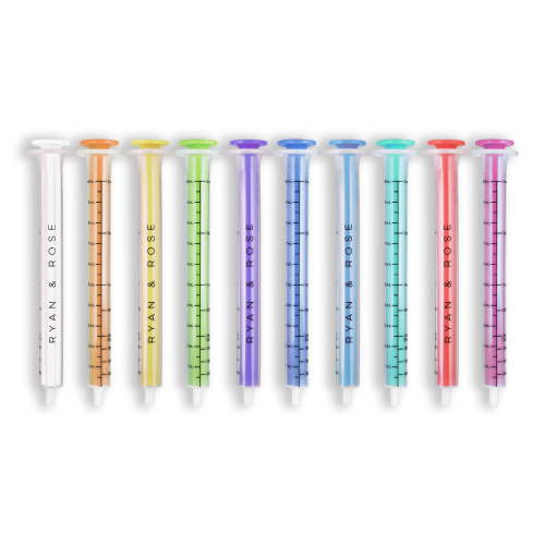 Ryan & Rose Cutie Dose - Baby Medicine Dispenser Syringe For Children Medicine Syringes For Children Medication Dispenser Baby Medicine Syringe Baby Medicine Dropper Baby Syringe - 10 Pack