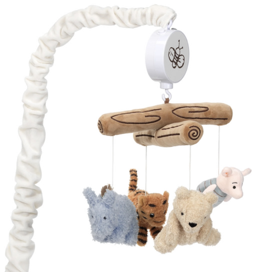 Disney Baby Storytime Pooh Musical Baby Crib Mobile Soother Toy – Lambs & Ivy
