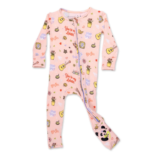 FRIENDS Forever Bamboo Convertible Footie: Cozy, Eco-Friendly Comfort - Bellabu Bear