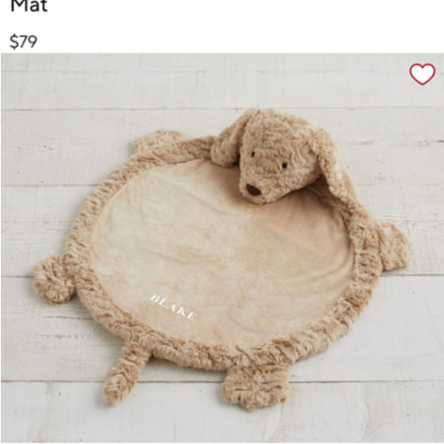 Labradoodle Plush Baby Play Mat | Baby Toy | Pottery Barn Kids