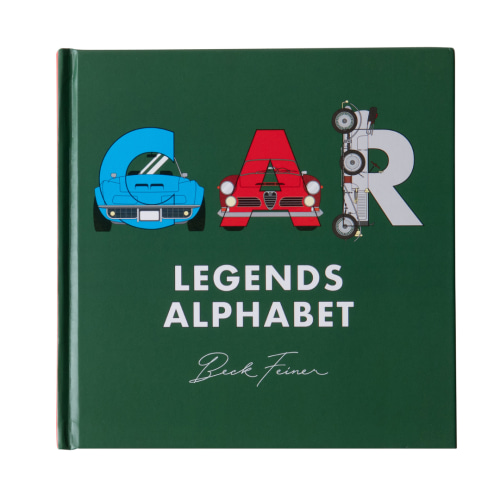 CAR LEGENDS ALPHABET BOOK – Gearhead Kids