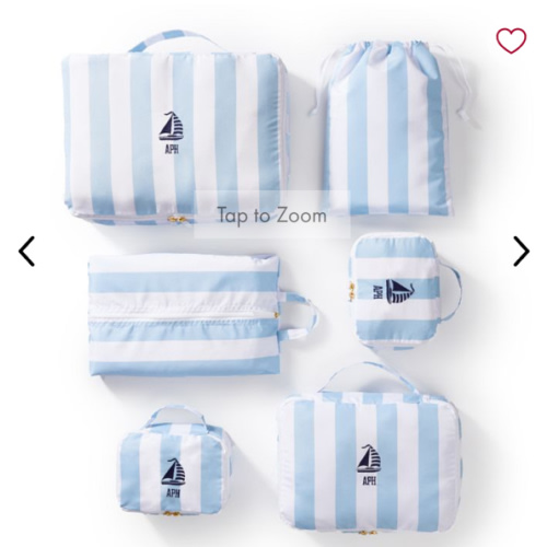 Shopping Cart | Packing cubes - Design and colors in notes