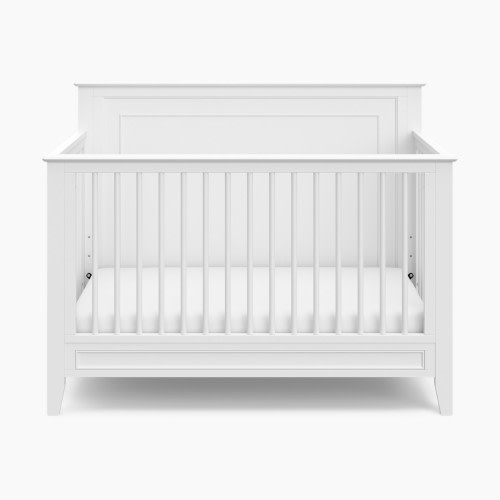Storkcraft Solstice 4-in-1 Convertible Crib - White