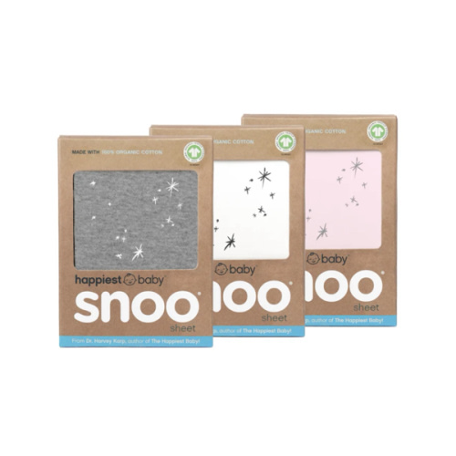 Cotton Baby Bassinet Fitted Sheets | SNOO – Happiest Baby