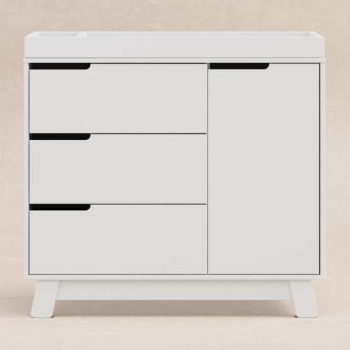 Hudson 3-Drawer Changer Dresser with Removable Changing Tray