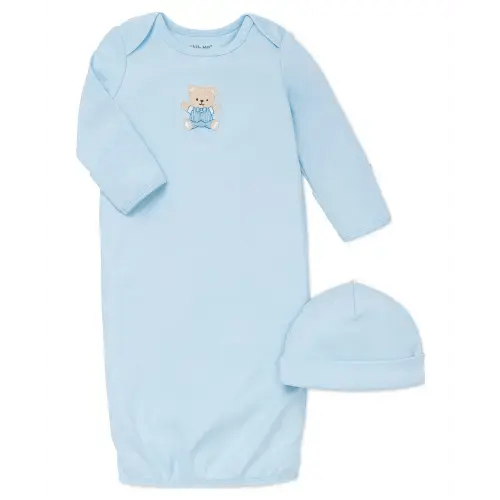 Cute Bear Sleeper Gown And Hat