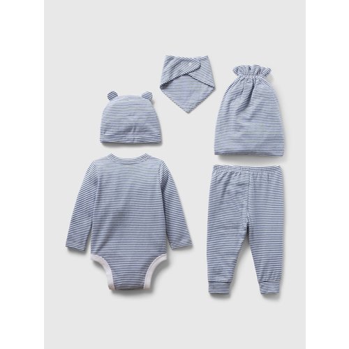 Baby 100% Organic Cotton 5-Piece Gift Set
