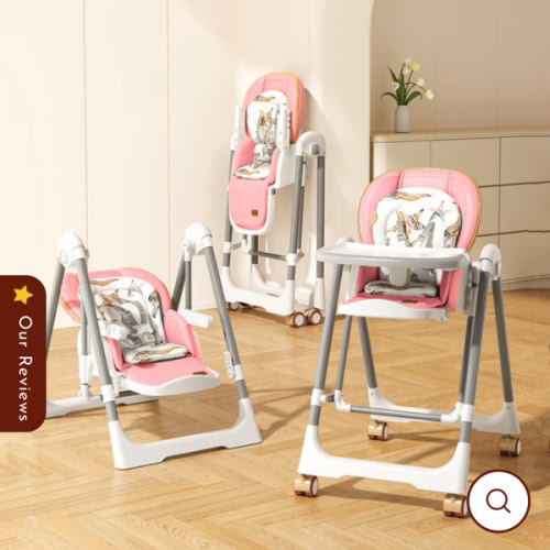 2-In-1 High & Glider Chair for Toddlers