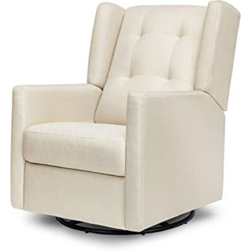 DaVinci Maddox Recliner and Swivel Glider in Natural Oat, Greenguard Gold & CertiPUR-US Certified