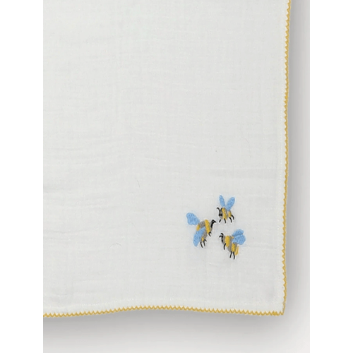 Bumblebee Embroidered Shawl Blanket | Over The Moon