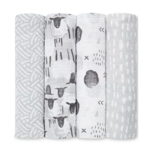 Baby Boys & Girls 4-Pack Pasture Classic Cotton Swaddles