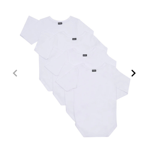 Bonds Everyday Long Sleeve Bodysuit 4 Pack | Baby Baby Bodysuit | BWCKA