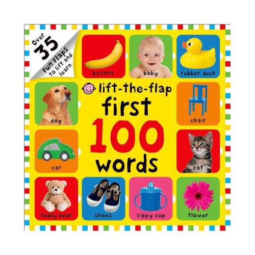 First 100 Words Lift-the-flap - By Roger Priddy (board Book)