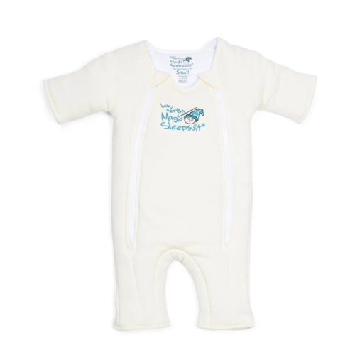 Cream Baby Merlin’s Magic Sleepsuit | Soft 100% Cotton Infant Sleepsuit