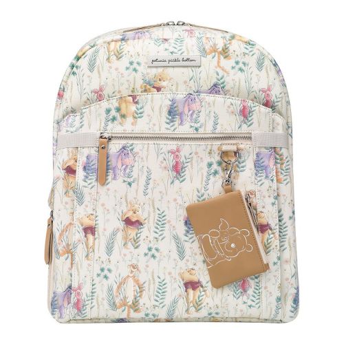 Petunia Pickle Bottom 2-in-1 Provisions Backpack Diaper Bag in Winnie the Pooh's Friendship in Bloom