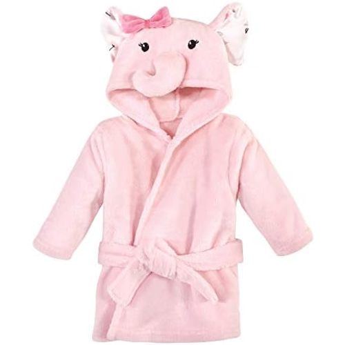 Hudson Baby Unisex Baby Plush Animal Face Bathrobe