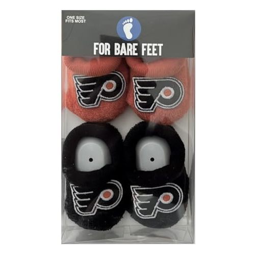 FBF - Officially Licensed NHL Infant Bootie Socks 0-12 Months - 2 Pack