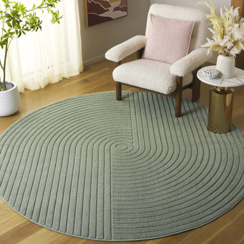 Latitude Run® Emilymarie Performance Solid Color Rug & Reviews | Wayfair