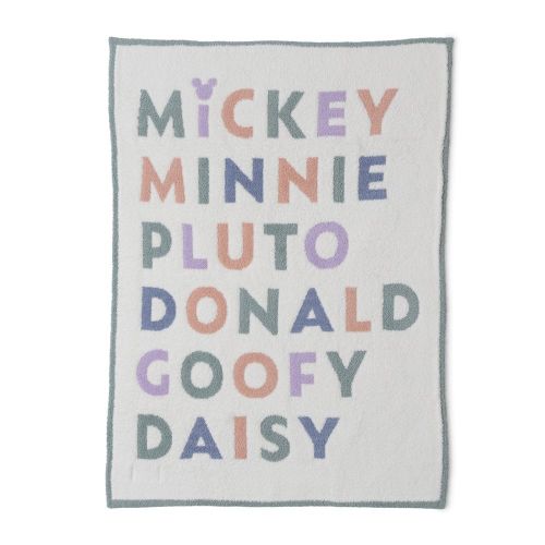 Mickey Mouse and Friends Stroller Blanket by Barefoot Dreams | Disney Store