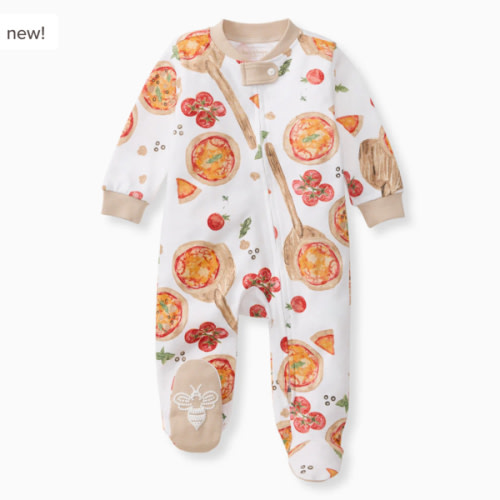 Brick Oven Pizza Organic Cotton Sleep & Play – Burt's Bees Baby