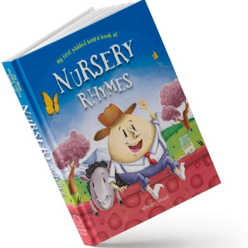 Nursery Rhymes Board Book: Illustrated Classic Nursery Rhymes (My First Book series)