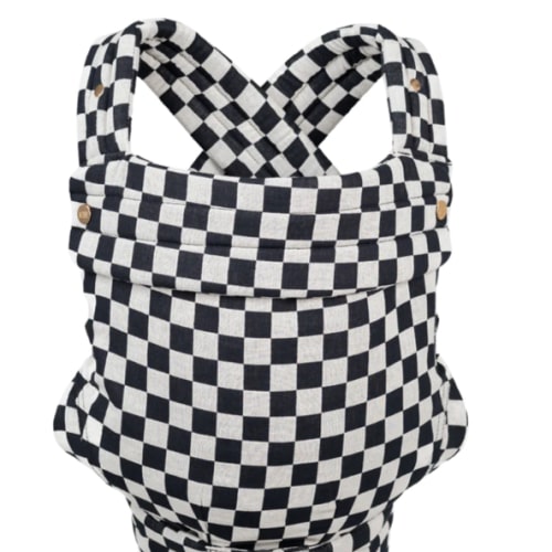The Monarch Carrier - Ebony Check – Mabē
