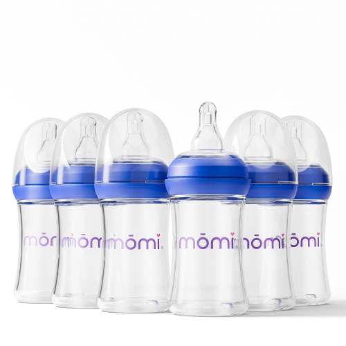 momi vibes breast-like bottle sets - lapis