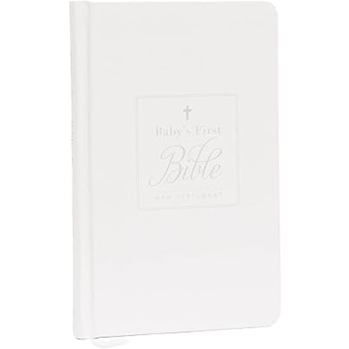 KJV, Baby's First New Testament, Hardcover, White, Red Letter, Comfort Print: Holy Bible, King James Version