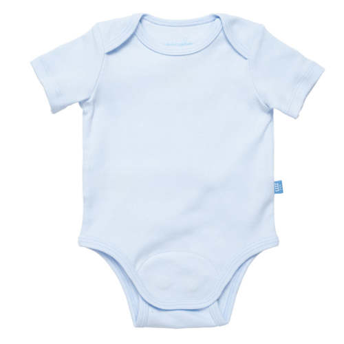 soft baby blue organic cotton magnetic bodysuit
– Simply Magnetic Me