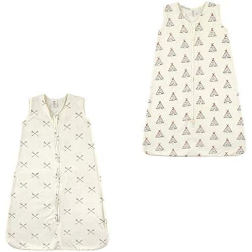 Touched by Nature unisex-baby Organic Cotton Sleeveless Wearable Sleeping Bag, Sack, Blanket