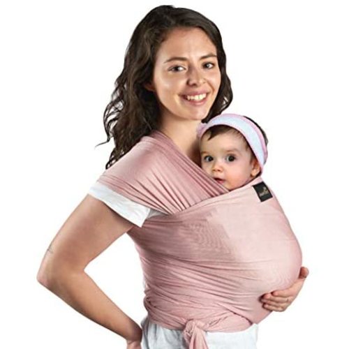 Lightweight Baby Wrap - Natural and Breathable Babywearing Carrier Sling for Babies, Infants, & Newborns by sweetbee