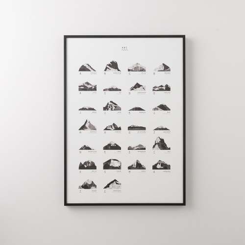 Mountains ABC Print