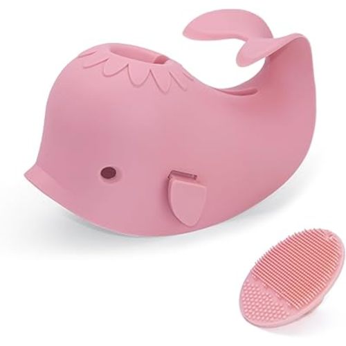 Bath Faucet Cover for Kids,Bath Spout Cover for Baby are Suitable for Most Bathtub Faucet,Spout Cover Bathroom Tub Adds Fun to Your Baby in The Shower.(Pink)
