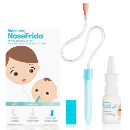 NoseFrida Snotsucker Saline Kit