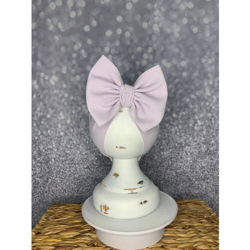 Lavender #104 Stretch Headwrap W/ Bow, Simply Inspired By Zoe