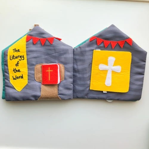 Children's Catholic Mass Quiet Book