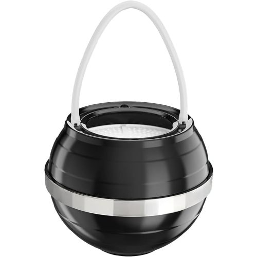 Bath Bathtub Ball Water Filter for Tub Faucet - Hard Water Softener - Remove Contaminants,Chlorine and Fluoride - Improves Skin, Hair and Nails Condition,Matte Black