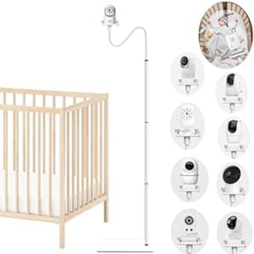 Amazon.com : Derebir Baby Monitor Floor Stand Baby Camera Mount Holder Shelf Compatible with Infant Optics DXR-8 and DXR-8 PRO, Eufy,HelloBaby,Vetch, Baby Camera Holder Strong Camera Shelf Bracket (68.8 inch) : Baby