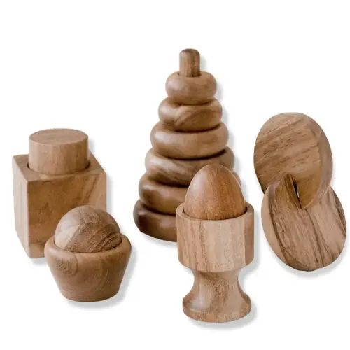 Montessori Wooden Baby Toys, Montessori Toys for 1 Year Old, Baby Toys 6 to 12 Months, 1 Year Old Toys, Wooden Toys, 6 Month Old Baby Toys, Montessori Toy, Stacking Rings