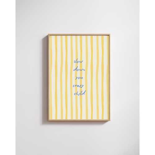 Billy Joel Vienna Poster, Wall Art,  Prints for Living Room, Home Decor, Music Poster, Lyrics Gift, Gift for Sister,Slow Down, Nursery Print