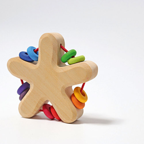 Grimm's Holz Regenbogen Stern